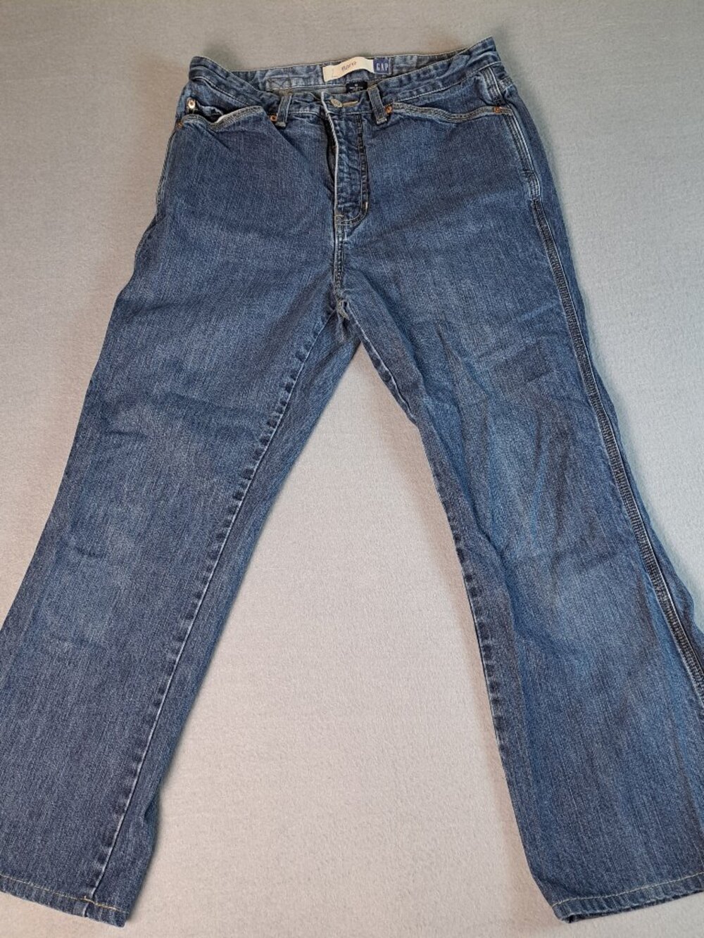 Gap Womens 12 Medium Wash Flare Jeans